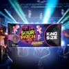 image:imageSOUR PATCH KIDS Glow Ups StrawberryWatermelon Soft amp Chewy Gummy Candy King Size 299 oz