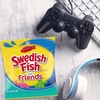 image:imageSWEDISH FISH Tails 2 Flavors in 1 Soft amp Chewy Gummy Candy Bulk Candy 12  8 oz BagsMixedFruit
