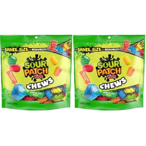 image:imageSOUR PATCH KIDS Chews Soft amp Chewy Candy Share Size 812 oz752 inches Pack of 2