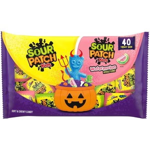 image:imageSOUR PATCH KIDS Original amp Watermelon Soft amp Chewy Gummy Halloween Candy Variety Pack Bulk Candy 40 Trick or Treat BagsMixedFruit