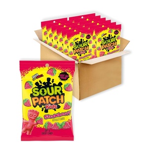 image:imageSOUR PATCH KIDS Strawberry Soft amp Chewy Gummy Candy Bulk Candy 128 oz Bags8 oz Pack of 12