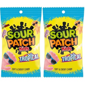 image:imageSOUR PATCH KIDS Tropical Soft amp Chewy Gummy Candy 8 oz8 Ounce Pack of 2