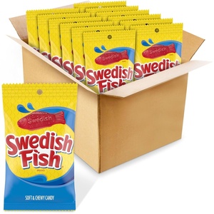 image:imageSWEDISH FISH Soft amp Chewy Gummy Candy Bulk Candy 128 oz Bagsswedish fish