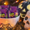 image:imageSOUR PATCH KIDS Monster Parts Soft amp Chewy Halloween Candy 18 Treat Bags  Gummy Candy in Monstrous Mix of Shapes 3 Fruit Flavors Trick or TreatSize Snack Packs Individually Wrapped